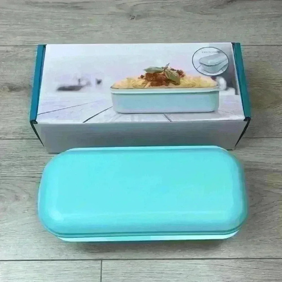 MiPan Easy To Wash Pasta Box, Blue - Picture 1 of 8
